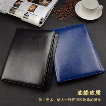 優(yōu)質(zhì)真皮記事本A5活頁(yè)筆記本商務(wù)辦公多功能日記本定制LOGO