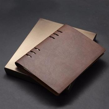 高檔禮盒商務(wù)記事本皮面活頁(yè)筆記本創(chuàng)意辦公日記本子定制