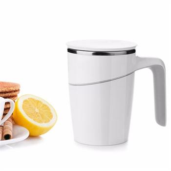 臺(tái)灣Artiart 創(chuàng)意不倒杯 帶蓋不銹鋼馬克杯超大碼號(hào)辦公室水杯子