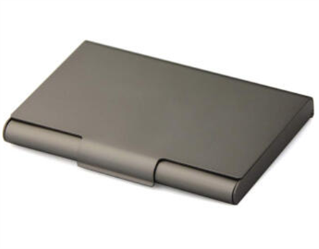 商務(wù)便攜名片盒合金