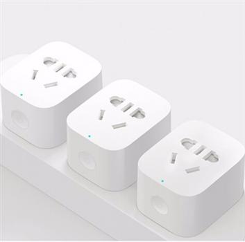 小米（MI）小米智能插座 WIFI基礎(chǔ)版 手機(jī)遠(yuǎn)程控制 預(yù)約開關(guān) 溫度感應(yīng) 防觸電安全門 阻燃外殼 新國標(biāo)