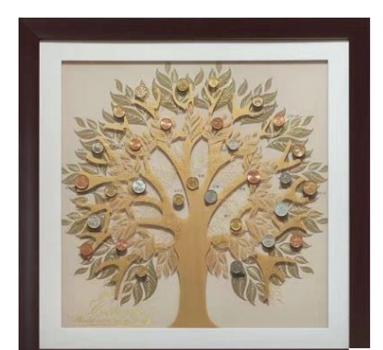 世界花卉外幣精美壁掛擺件錢幣壁掛《有錢花》30個(gè)國(guó)家錢幣 舉報(bào) 本產(chǎn)品采購(gòu)屬于商業(yè)貿(mào)易行為