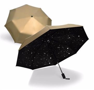 新款韓版創(chuàng)意星星傘三折遮陽(yáng)傘黑膠防曬傘折疊雨傘廣告?zhèn)愣ㄖ?></a>
                                <div   id=