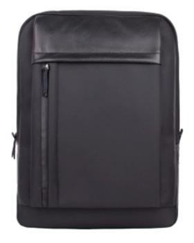 Dellavita德拉瑋特男士雙肩包商務(wù)休閑背包電腦包黑色