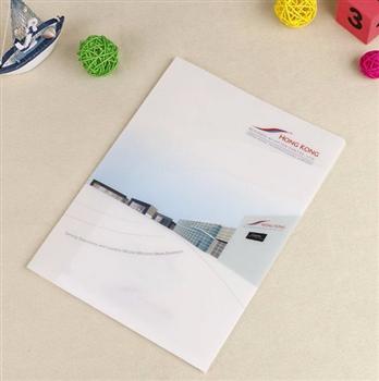 專業(yè)定制 多功能A4辦公資料夾L型檔案文件套雙口袋文件夾