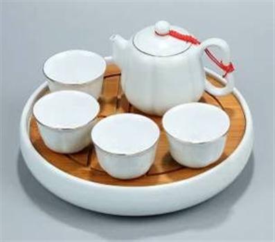 飄云茶盤(pán)描金套裝