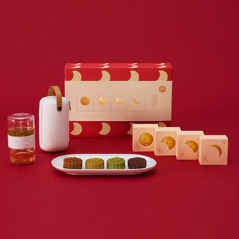 2017中秋系列-有一派便攜旅行π杯玻璃茶具中秋禮品套裝