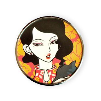 上海風(fēng)情系列-海派風(fēng)情化妝鏡鋅合金