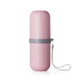 小麥秸稈膠囊旅行刷牙杯 收納洗漱套裝牙膏牙刷架牙缸