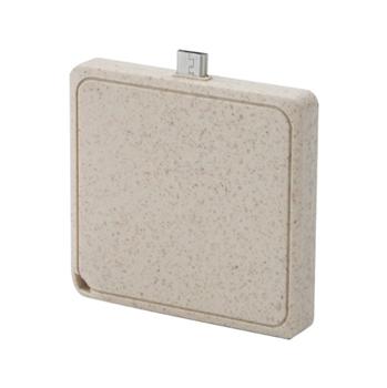 新款小麥秸稈一次性移動電源，環(huán)保麥稈移動電源