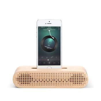 本來(lái)設(shè)計(jì)新品 原木創(chuàng)意手機(jī)支架手機(jī)座擴(kuò)音器禮物 