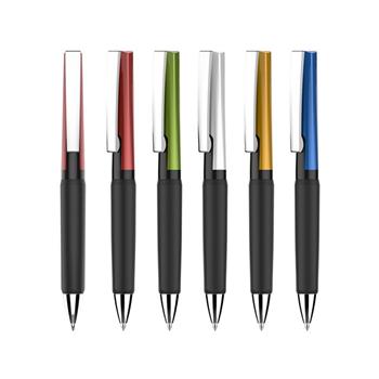 雷速扭扭動創(chuàng)意圓珠筆辦公文具定做 金屬  廣告筆定制logo 