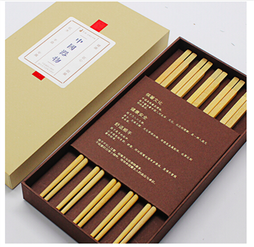 清樸堂尊貴紅木筷子禮盒品宴5雙裝高檔烏木筷子10雙裝 5雙雞翅