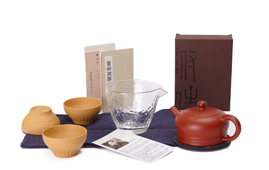 清樸堂 禪悅套裝 純手工禮品宜興手工禪意紫砂壺禮物黃龍山原礦泥紫砂茶壺大師手造