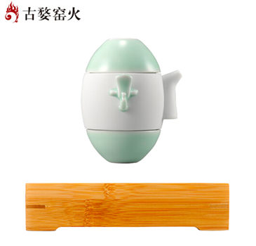 古婺窯火 旅行裝系列 天一壺 一壺二杯一茶盤 茶盤組合包裝 天一壺