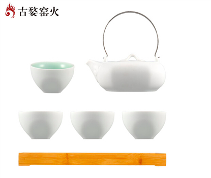 古婺窯火 經(jīng)典永藏系列 如意典藏版 一壺四杯一茶盤 茶盤組合包裝 如意（典藏版）