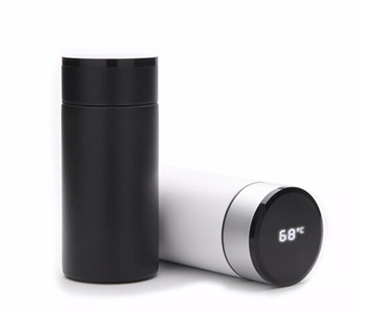 知更黑晶保溫杯 情人節(jié)禮品創(chuàng)意實用簡約玻璃杯蓋超輕防漏母親節(jié)送男女友生日禮物 冰鉆白