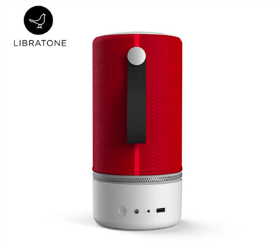 小鳥(niǎo)音響（Libratone） Zipp2 智能家用音響無(wú)線音箱/智能音響/藍(lán)牙音箱/ WIFI音箱 紅色