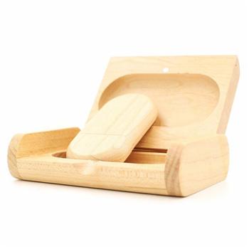 U盤定制 創(chuàng)意竹木U盤 環(huán)保木質(zhì)圓弧扁優(yōu)盤 安全培訓(xùn)小獎(jiǎng)品 公司十周年禮品