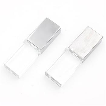 U盤定制 商務(wù)金屬U盤高速U盤 創(chuàng)意發(fā)光水晶優(yōu)盤 內(nèi)雕U盤 禮品上印logo