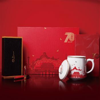 70周年大師茶敘高士杯畢加索寶珠筆組合套裝