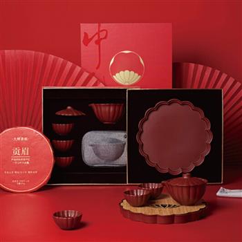 中秋禮品商務(wù)禮品葵紋寶器中秋歡聚套裝禮品定制送客戶禮物 葵紋寶器-中秋歡聚套裝