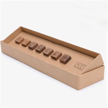 本來設(shè)計(jì)天氣冰箱吸創(chuàng)意木質(zhì)酒店商務(wù)定制禮品生日禮物女原木磁貼