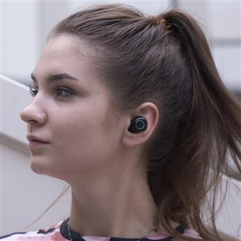 愛(ài)沃可（iWALK）真無(wú)線藍(lán)牙耳機(jī)分體式耳機(jī) 藍(lán)牙5.0降噪防水運(yùn)動(dòng)耳機(jī)耳麥 黑色 