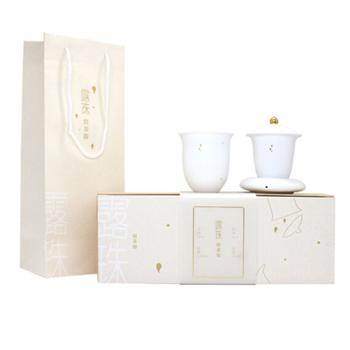 清樸堂 露珠套裝 簡(jiǎn)茶器 純手工高白瓷功夫茶具茶杯大號(hào)敬茶杯泡茶碗陶瓷杯 