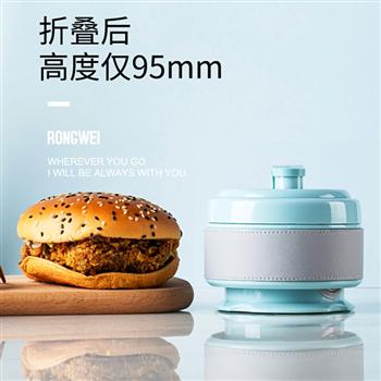 便攜式燒水壺可折疊電水壺旅行熱水煮水家用304小型電熱自動(dòng)斷電