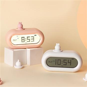 萌物鬧鐘夜燈