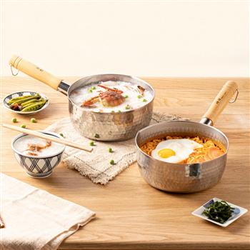 日本神田原裝進(jìn)口不銹鋼雪平鍋