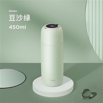 物生物智能保溫杯女大容量水杯男便攜小316不銹鋼茶杯子高檔簡(jiǎn)約ins學(xué)生