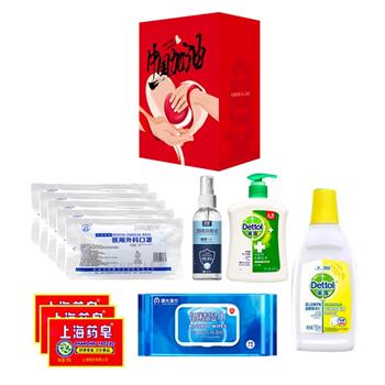 中國加油防疫禮盒C