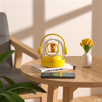 LINE FRIENDS無線藍(lán)牙音箱高音質(zhì)桌面音響布朗熊秋千女生可愛禮物