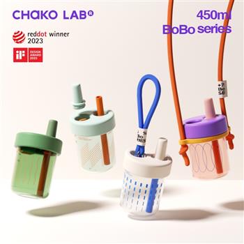chakolab隨行吸管杯大容量女夏高顏值便攜咖啡奶茶大肚水杯bobo杯