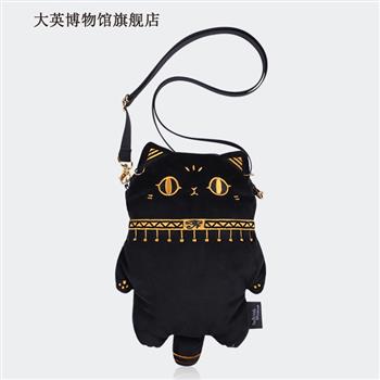 大英博物館蓋亞·安德森貓毛絨手機(jī)包斜挎包零錢包