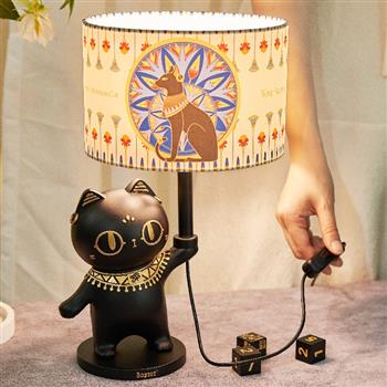大英博物館安德森貓家居臺燈床頭燈小夜燈擺件女生閨蜜生日禮物