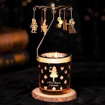 大英博物館愛麗絲走馬燈香薰蠟燭新婚結(jié)婚生日禮物女中秋伴手禮盒