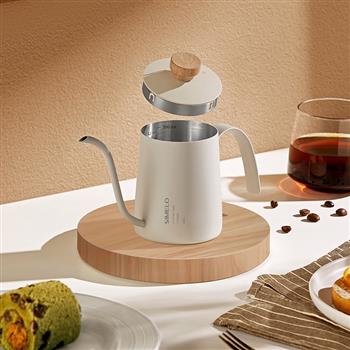 德國(guó)simelo摩卡壺雙閥煮咖啡家用不銹鋼意式器具電陶爐手沖咖啡壺