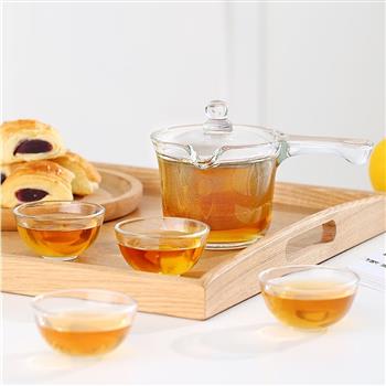 so.home樂怡茶具套裝單手易握沖茶壺日式款耐熱玻璃側(cè)把壺