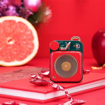 貓王音響原子唱機(jī)復(fù)古藍(lán)牙小音箱響禮盒結(jié)婚送女生日新年伴手禮物