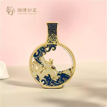 中國國家博物館瓷韻流光流沙冰箱貼博物館創(chuàng)意家居裝飾品生日禮物