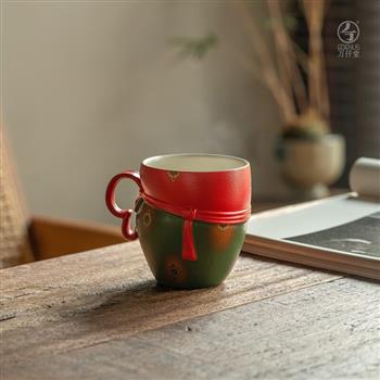 萬仟堂（Edenus）茶杯 陶瓷高檔主人杯泡茶杯女士辦公杯家用功夫茶杯水杯