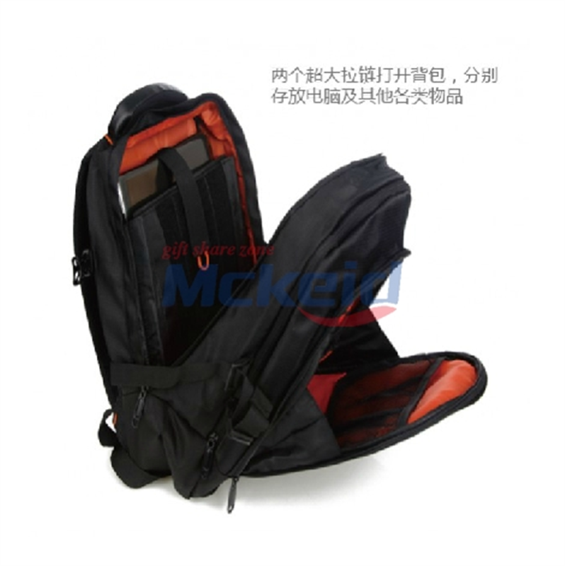 高級商務背包(橙色里布）