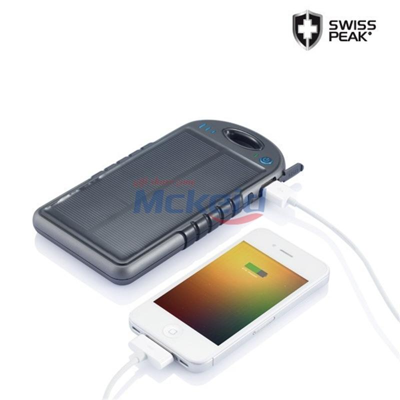 Swiss Peak戶外太陽能充電器