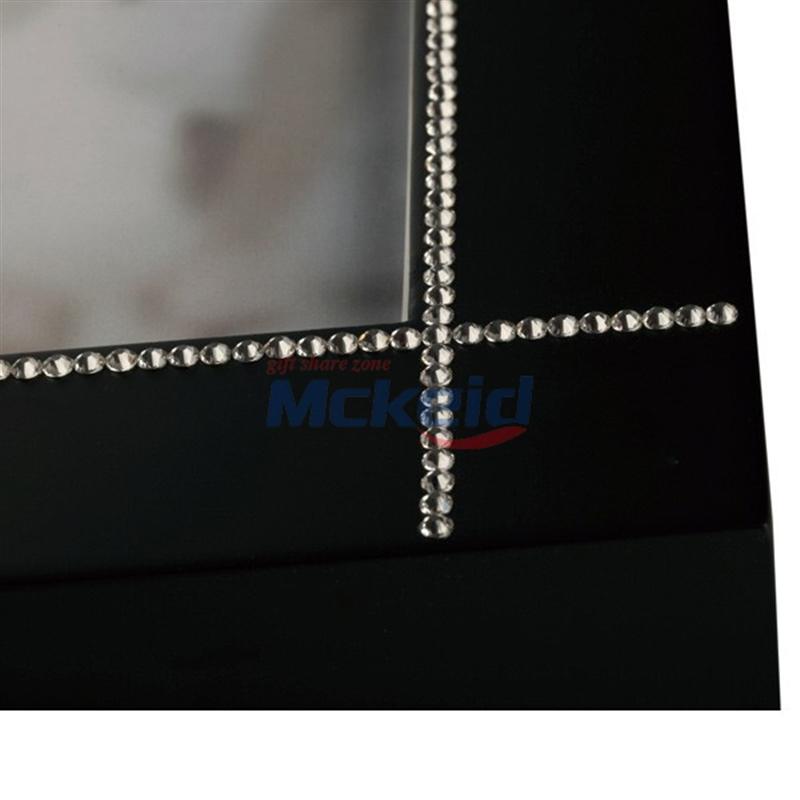 水晶元素高級木質(zhì)相框(6寸）