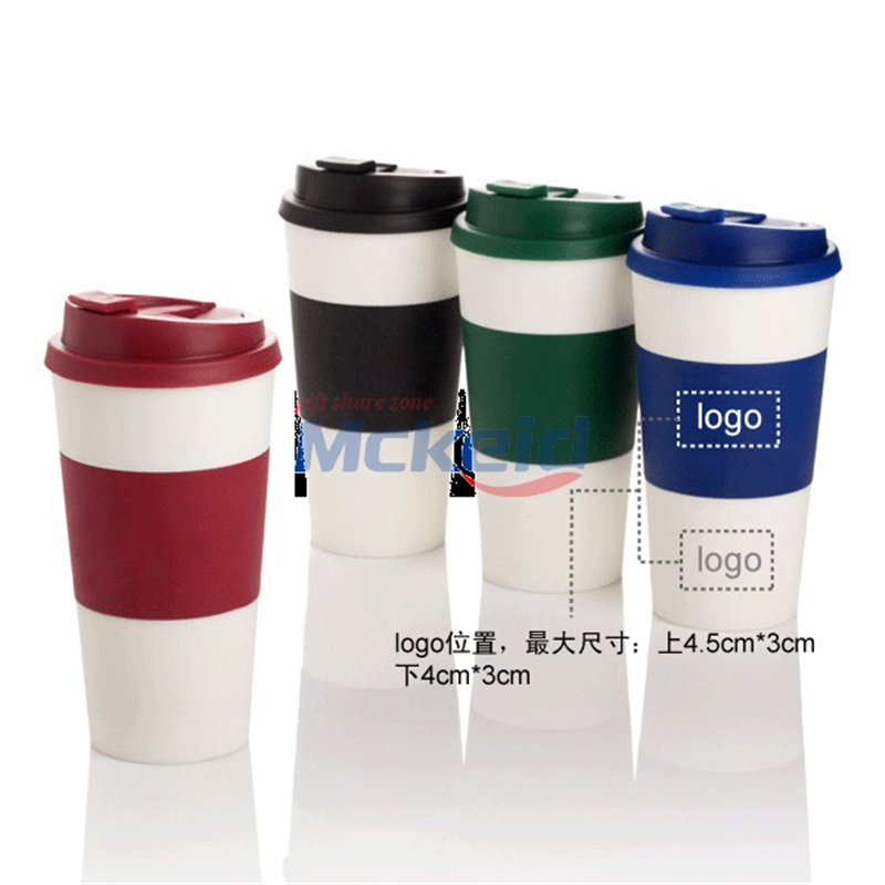 雙層塑料隨手咖啡杯辦公杯汽車杯