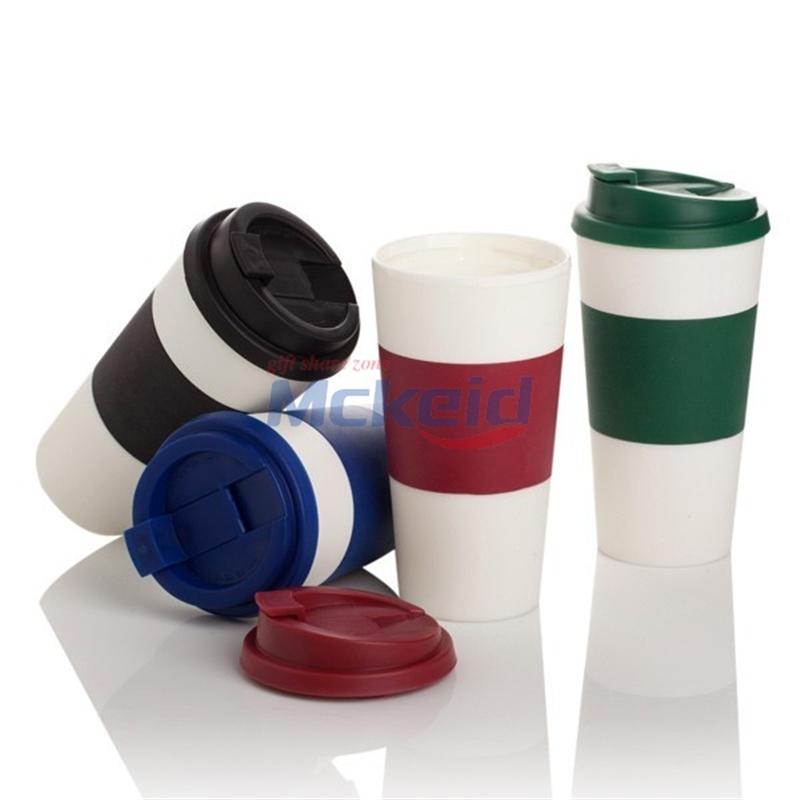 雙層塑料隨手咖啡杯辦公杯汽車杯