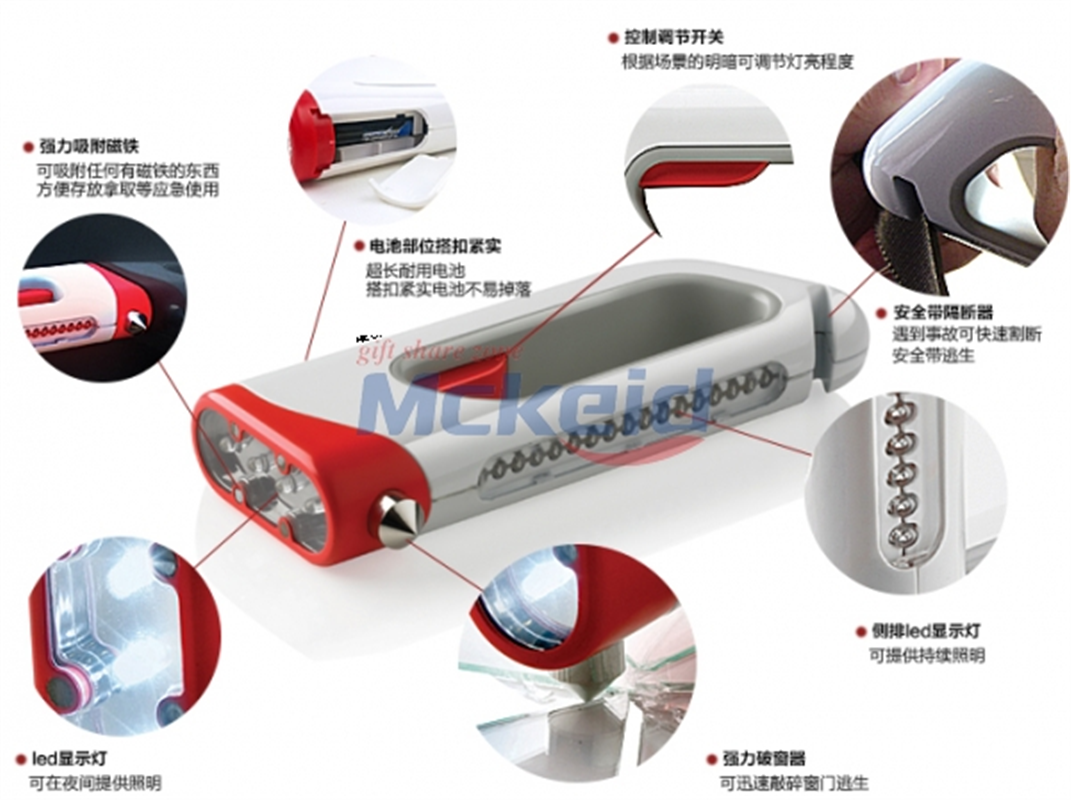 Odin車(chē)用3合1功能安全錘